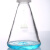 玻璃三角瓶 高硼硅耐高温 搭配砂芯过滤抽滤装置250 500 1000 300 2000ml