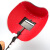 电焊面罩手持式防护焊工焊接帽氩弧焊眼镜面具防强光脸部面罩帽 红色塑料半自动（买二送一）