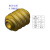 勋狸粑蜗杆 铜蜗杆 JGY-370 JGY-395蜗杆涡轮 数控车床件加勋狸粑 铜蜗杆2.0