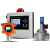 工业泄漏报警器自动切断阀厨房商用天然气紧急防爆电磁阀DN80 DN65铝合金0.1MPa