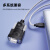 Z-TEK USB2.0转RS232通用串口线 ZE657 db9针转接线com转换器 DB9母头3米