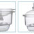 透明真空干燥皿 玻璃干燥罐实验室干燥器棕色透明 白色皿器附瓷板 透明240mm整套