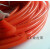 科威顿（KEWEIDUN）聚氨酯红色橡胶光面实心圆带防滑热熔接驳皮带传送带 4.5MM