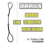 尚留鑫 插编钢丝绳双扣纯手工编织起重吊装吊索具钢丝绳 直径22mm10米长