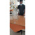 千惠侬亚克力分隔离板透明餐桌食堂学校办公室桌面双四六人十字挡板 1200mm*600mm*550mm高(四人座)