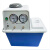 海斯迪克循环水真空泵 抽滤减压蒸馏泵 SHB-3防腐双表双抽 HKT-341