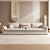 顾家木艺 顾家家居 KUKA现代简约沙发客厅2024新款布艺沙发 科技布羽绒款 颜色可定制 0cm 1.8米直排双人位