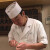 定制适用于日式厨师帽子寿司店料理餐厅厨房帽和风日料卫生帽食堂 08白色网顶 老款松紧带调节
