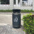 深圳户外不锈钢垃圾桶分类垃圾桶四分类垃圾亭小区物业环卫垃圾箱 道路分类垃圾桶2带烟灰缸