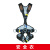 GB6095新国标风电防坠全身五点式高空作业安全带电工保险带安全绳 黑黄款安全衣