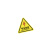 大工象 标示牌 20*20cm(10张) 贴纸电力牌子标识牌警告标志 有电危险