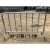 适用不锈钢铁马护栏市政围栏地铁隔离栏2米单面双面布套LOGO 201材质38*22-1*1.5米
