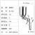 圣耐尔 气动喷枪喷漆枪汽车油漆喷枪高雾化喷枪 W-71G上壶【口径1.0】 