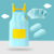 珊诗丽（SexeMara）儿童围裙三件套宝宝绘画画衣防水防脏厨房家务罩衣男孩女孩幼儿园 儿童画画衣二件套-咖黄+套袖 120码建议(2-6岁)