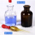 白滴瓶棕滴瓶125ml 60ml 30ml透明/玻璃滴瓶教学仪器化学实验器材 棕色滴瓶125ML