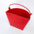 加厚型消防黄沙桶烤漆锹桶铁桶消防器材家用消防半圆桶桶 加厚半圆桶