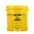 6加仑脚踏式生化垃圾桶油品液体废弃物防火垃圾桶工业桶 6加仑/22.7L垃圾桶WA8109200