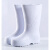 EVA泡沫雨靴夏季防水高筒男女鞋防水水靴厨房防滑耐油靴 高度30cm左右白色(牛筋底-加绒 45