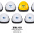 勇盾安全帽工地国标加厚高级工程头盔abs白色工作帽透气定制logo印字 新款蓝色