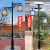 定制适用户外3米景观灯led公园小区防水复古灯笼中式仿古太 双头圆杆3米接电款