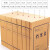百思罗尼 档案盒 文件资料盒 牛皮纸加厚大容量无酸纸质会计凭证a4文件夹收纳盒 10个装 复合牛皮纸 8cm 厚