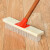 欧杜（oudu）地刷长柄硬毛卫生间水槽厨房加大洗地板瓷砖清洁青苔去污地刷 彩色80厘米