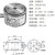 微型测力测重压力传感器高精度工业级配套手持仪表显示器配机箱 传感器定制 -40到100度