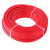 成天泰 国标铜芯电线电缆 BVR-450/750V-1*25平方 单芯多股软电线 100米/卷 红色
