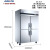 定制定制格林斯达四门双机双温冷柜大容量不锈钢商用厨房冰柜 四门双温Q1.0L4(冷冻冷藏)