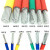 番禺五羊 国标铝线BLVV电缆双胶双皮铝芯电线 120平方100米黑色