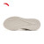 安踏（ANTA）女休闲鞋夏季新款透气软底舒适轻便慢走网面运动鞋 象牙白/白灰绿-2 35.5