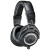 铁三角（Audio-technica） ATH-M50x头戴式耳机有线声卡耳返配音高保真HIFI 黑色 官方标配