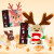 特产优联怡浓麋鹿黑巧克力棒棒糖情人节限定礼盒装食 一鹿相伴黑巧克力
