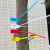 一次性园林园艺塑料封条围树绑扎带苗木记号标签标识封签锁扣50CM 70厘米长100条带编码 拍下备注颜色
