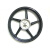 雅马哈摩托车配件YS150-5飞致天剑150前后铝轮钢圈轮毂铝轮定制 前轮碟刹黑色
