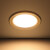 FSL佛山照明LED筒灯客厅卧室过道嵌入式天花灯全铝射灯客厅桶灯 12W/白玉银边/暖黄/开孔120-135mm