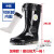 冬季雨鞋男式中筒高筒雨靴加绒保暖水鞋A加棉水靴防酸定制 工耐高筒单靴-E34 标准码 39-W90