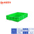 周转箱10cm高箱蓝色长方形盆面团披萨加工塑料箱 红色外尺寸长630宽425高115毫米