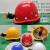 康涂宝带灯的安全帽带灯头盔充电工地帽矿工帽龙安全帽灯LED头盔灯 C-X1V灯+PE黄帽+充电器