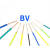 禅诚电缆 BV7股(软)1.5平方 铜芯PVC绝缘电线 100米 黄绿双色