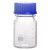 KAIJI LIFE SCIENCES高硼硅螺口锥形瓶玻璃三角烧瓶实验室蓝盖化学试剂瓶 1个 GL45盖透明高硼硅试剂瓶100ml