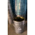 垃圾桶水桶家用手提18升20L加厚花篮涂料油漆化工金属包装白铁桶 18升花篮桶
