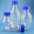 铸固 蓝盖玻璃试剂瓶 实验室用螺口带刻度玻璃瓶透明丝口样品瓶 高硼硅1000ml 