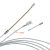 曦凰暗管穿管引线穿线神器万能手动串线头拉线器电工拽线 钢丝3.0（圆头）5米