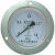 面板式氧压表YO-100ZT轴向禁油氧气压力表气压带安装孔1.6mpa 0~0.25MPA
