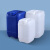 水杉20L白色堆码桶堆码桶20kg塑料桶废液桶化工桶方桶包装桶储水桶耐酸碱（薄款）	