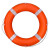 京酷 成人救生圈船用救生浮圈实心泡沫圈防汛应急救援圈2.5kg塑料晶格款