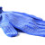 久瑞 JSH63 漂白棉点胶防滑耐磨劳保手套 蓝色点胶 10双装 