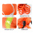 筑采（ZHUCAI）水域救援绳包漂浮水面荧光救生绳安全绳抛绳包防汛救生装备 橙色绳包 （粗）12毫米（长）21米