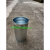 不锈钢方形内桶 垃圾桶 垃圾桶方形 镀锌板户外桶 白铁皮桶 白色圆形直径30*高度58CM